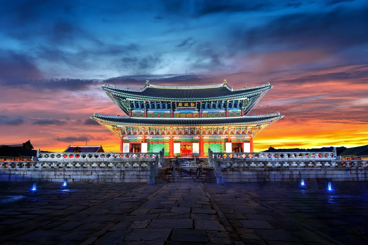 Gyeongbokgung Palace in Seoul, South Korea